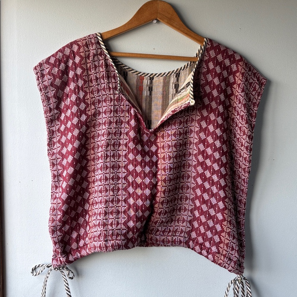 Ace & Jig Reversible Project Top in Sable / Spree, S - Picture 3 of 13